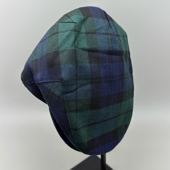 Fia Black Watch Plaid Flat Cap - Picture 3 of 9